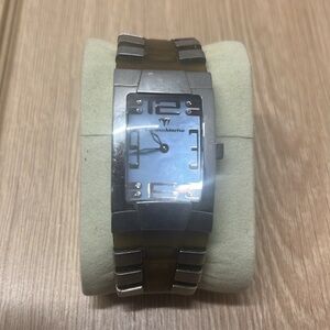 Technomarine Watch pearl dial Square Face